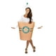thumbnail image 2 of Disfraz Just Coffee para adulto con túnica y tocado | Talla única, 2 of 4
