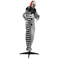 thumbnail image 5 of Northlight 5.5' Animated Standing Clown with Glowing Eyes Halloween Decoration, 5 of 8