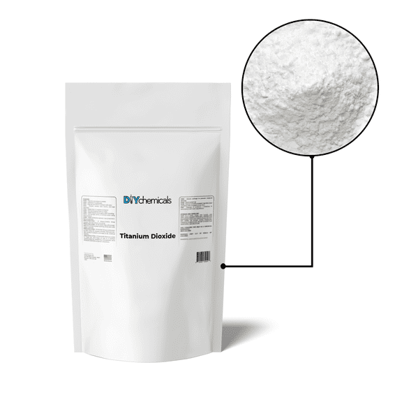 DIYChemicals Titanium Dioxide - 2 Pounds (2lbs)