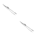 thumbnail image 2 of Moyic BBQ Food Tongs Cookware Outdoor Stainless Clamp Clips Steel Barbecue Steak Meat Cooking Fish Vegetable 1 Stück 2piezas Moyic CBP432569, 2 of 5