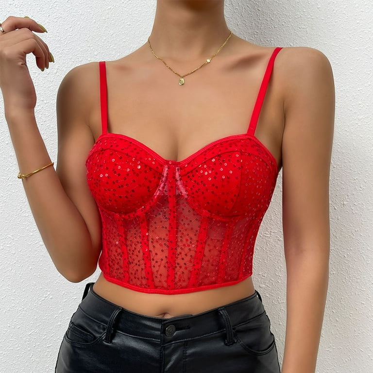 Koral Roxy Cropped Ruched Mesh-paneled Sports Bra in Red