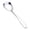 Silver, variant on Square Head Spoons, Korean Style Square Sugar Spoon, Durable Thick Heavy Stainless Steel Soup Spoon Table Spoons Flat Square Spoon, Dessert Coffee Spoons, Small Spoons for Home, 1Pc(Silver,6.1x1.5")