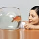 thumbnail image 2 of Pecera de plástico transparente, pequeño acuario, pequeña pecera, pecera para peces Betta, peces dorados, 2 of 6