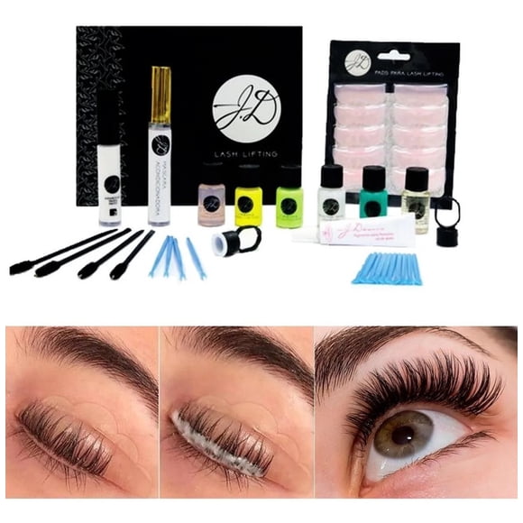 Kit Lash Lifting Permanente Pestaña Profesional J Denis 66pz J Denis Pestañas