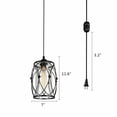 thumbnail image 2 of Industrial Plug in Pendant Light Hanging Lamp Dining Room Kitchen Island Light Without Bulb, 2 of 11