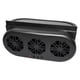 thumbnail image 2 of Enfriador Coche Con Solar Ventilador Recargable Por USB/carga Rojo, 2 of 9