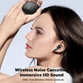 thumbnail image 2 of MPOW S81A Bluetooth 5.4 TWS Earbuds with ANC Active Noise Cancelling ENC Clear Call, 13mm Driver Hi-Fi Stereo, 24H Playtime, Type‑C Fast Charging In-Ear Headphones, 2 of 14
