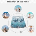 thumbnail image 6 of Whales Water Plants Boys' Swim Trunks Board Shorts Beach Pants Bathing Bottoms S, 6 of 8