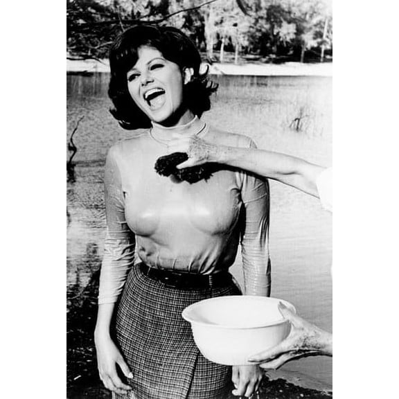 Claudia Cardinale in Blindfold 24x36 Poster wet t-shirt