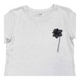 thumbnail image 3 of Playera George para Dama Playera Flor Blanco Talla EG, 3 of 4