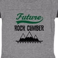 thumbnail image 3 of Inktastic Rock Climbing Future Climber Boys or Girls Baby Bodysuit, 3 of 4