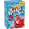thumbnail image 3 of (2 pack) Kool-Aid Singles Sugar-Sweetened Tropical Punch Artificially Flavored Powdered Soft Drink Mix, 12 ct On-the-Go-Packets, 3 of 8
