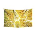 thumbnail image 1 of ABPHQTO Autumn Sky Yellow Leave Forest Tapiz Colgante de pared Naturaleza Paisaje Decoración de pared Arte para sala de estar Dormitorio Dormitorio Algodón Lino Decoración 150x228 cm ABPHQTO QB-Interest271-90x60, 1 of 1