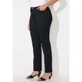 thumbnail image 4 of Catherines Women's Plus Size Tall Sateen Stretch Pant, 4 of 6