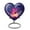 BUTTERFLY2-46, variant on MUKTIVE Large Butterfly Cremation Adult Urns for Ashes Women & Men, 8 Inch Glowing Orb Funeral Blue Urns for Ashes Women, Purple Flowers Urn for Couple Remains, Cremated Ash Holder