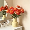 thumbnail image 6 of JHyouerji Artificial Peonies Fake Red Silk Flower Bouquet Faux Peonies Bulk for Vase Floral Arrangements Wedding Party Table Decoration, 6 of 7