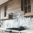 thumbnail image 4 of Zephyr AK9234BS 36 inch Monsoon I Stainless Mount Range Hood Insert, 4 of 4