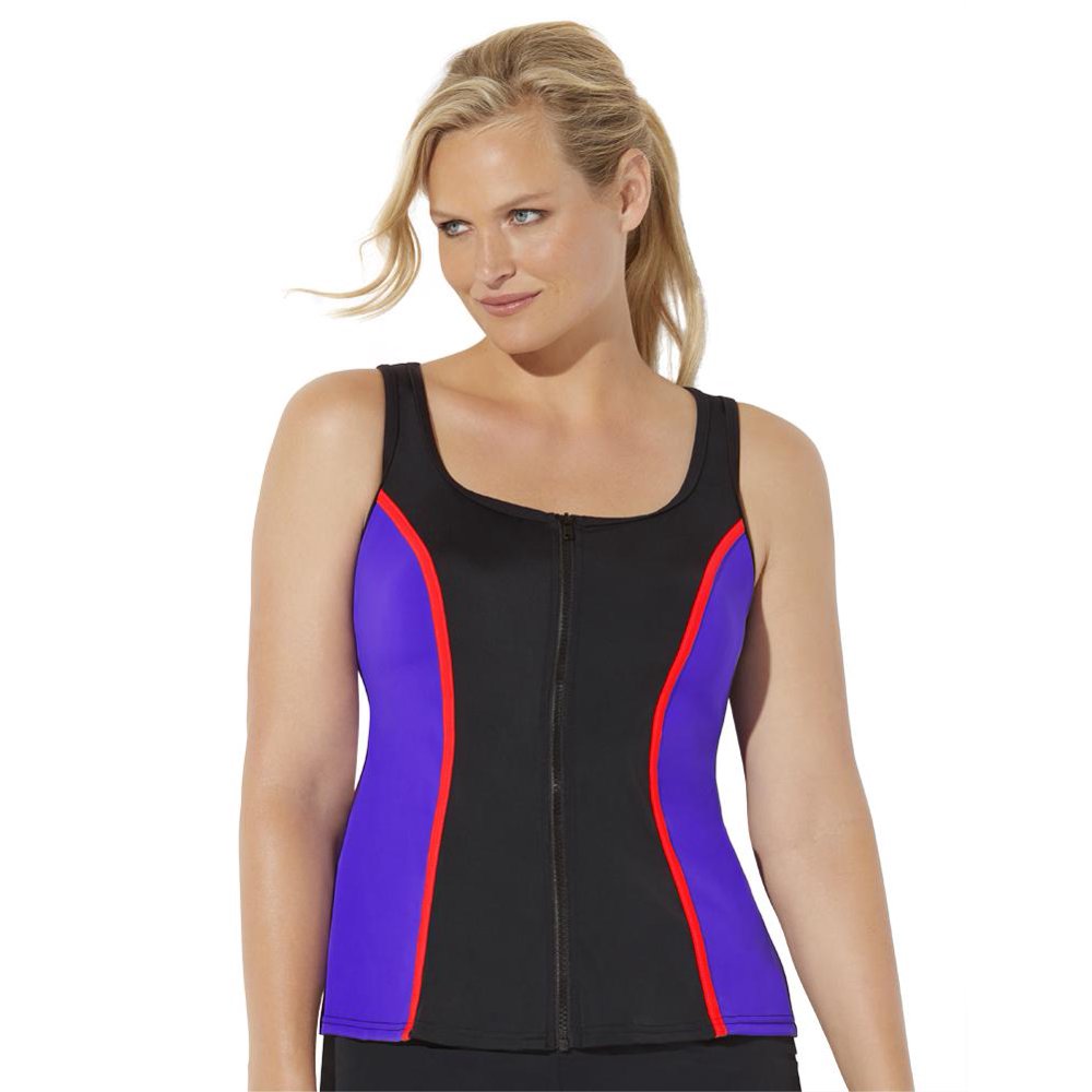 Swimsuitsforall Swimsuits For All Women's Plus Size Chlorine
