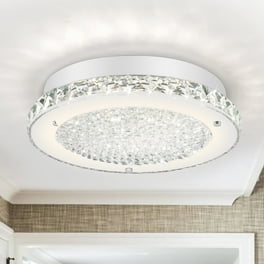 YYJLX Modern Semi Flush Mount Chandelier 4-Light Small YYJLX Modern Semi Flush Mount Chandelier 4-Light Small