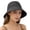 Black, variant on Khaki Floppy Big Beach Straw Hats for Women blended fabric Foldable Summer Wide Brim Packable Sun Hat Womens Travel Straw Fedora Hat A