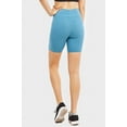thumbnail image 3 of TheLovely Women & Plus Size (S-3XL) High Waist Workout 15" Length Running Biker Shorts with Wide Wastband, 3 of 3