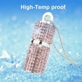thumbnail image 5 of KEXIN 64GB USB Flash Drive 2.0, Crystal Bling Rhinestone Memory Stick, 1.8" x 0.7" Thumb Drive, Pink, 5 of 7