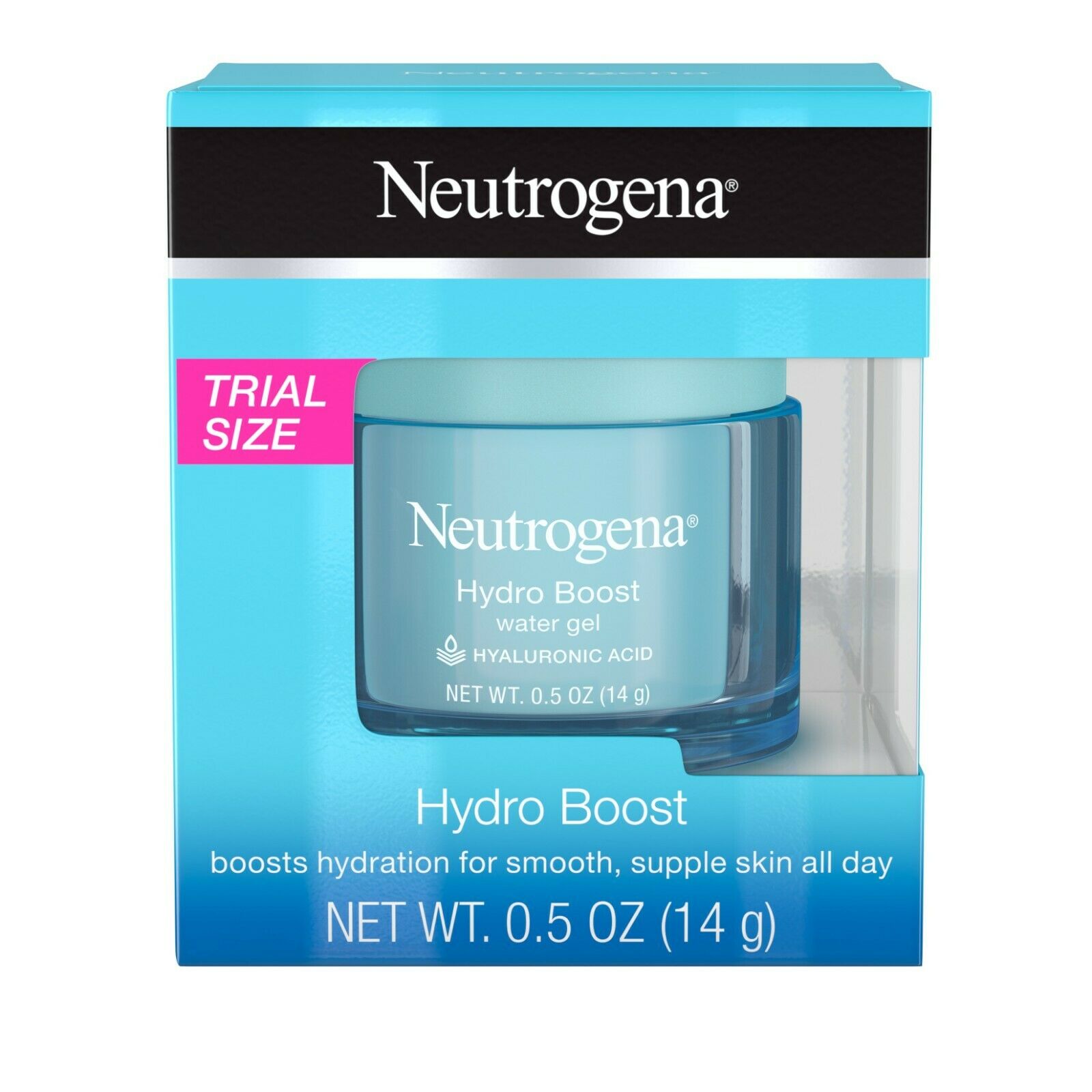 Neutrogena Hydro Boost Hyaluronic Acid Hydrating Water Face Gel Moisturizer for Dry Skin, Oil-Free, Non Comedog (Pack of 2) - image 1 of 6