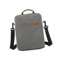 thumbnail image 3 of Esquirla Tablet Single Shoulder Bag Carrying Case Protective Smoothly Zipper Oxford Cloth S Gray, 3 of 8