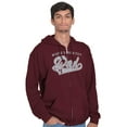 thumbnail image 3 of World's Greatest Dad Number 1 Father Zip Hoodie Sweatshirt Men Brisco Brands X, 3 of 6