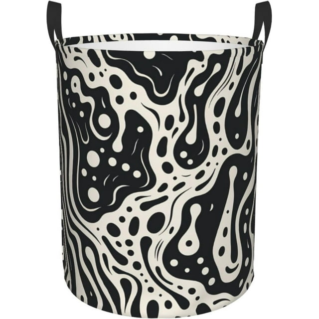 Cow Print Print Laundry Basket For Storage Bins Toy Bins Gift Baskets Bedroom Clothes Hamper