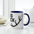 thumbnail image 6 of CafePress - Big Buck Mug - 11 oz Ceramic Mug - Novelty Coffee Tea Cup, 6 of 6