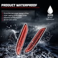 thumbnail image 6 of GTINTHEBOX Smoke Rear Reflector LED Tail Brake lights For 2017-2023 Chrysler Pacifica & Voyager, 6 of 11