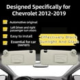 thumbnail image 2 of Driver And Passenger Side Sun Visor Replacement Parts, For Chevrolet Sonic 2012-2019 And Spark 2010-2015 Replacement Part Number P95327509-grey-Pairs, 2 of 6