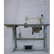 Juki DDL-8700 High-Speed Straight Lockstitch Sewing Machine Table with LED Lamp and Needle Position System, Single Needle
