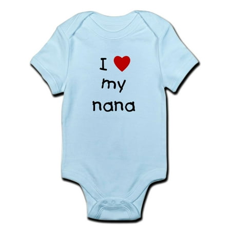 

CafePress - I Love My Nana Infant Bodysuit - Baby Light Bodysuit