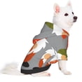 thumbnail image 2 of Fotbe Hello Fall Gnomes Sudadera con Estampado para Perros Pequeños – Suéter con Capucha para Mascotas, Tela Suave de Forro Polar con Bolsillo-X-Large, 2 of 7