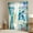 Color 01, variant on Coastal Curtains 42Wx63L,Summer Sea Turtle Jellyfish Blackout Curtains,Tropical Starfish Coral Curtains & Drapes,Farmhouse Wooden Barn Window Curtains 2 Panels for Bedroom