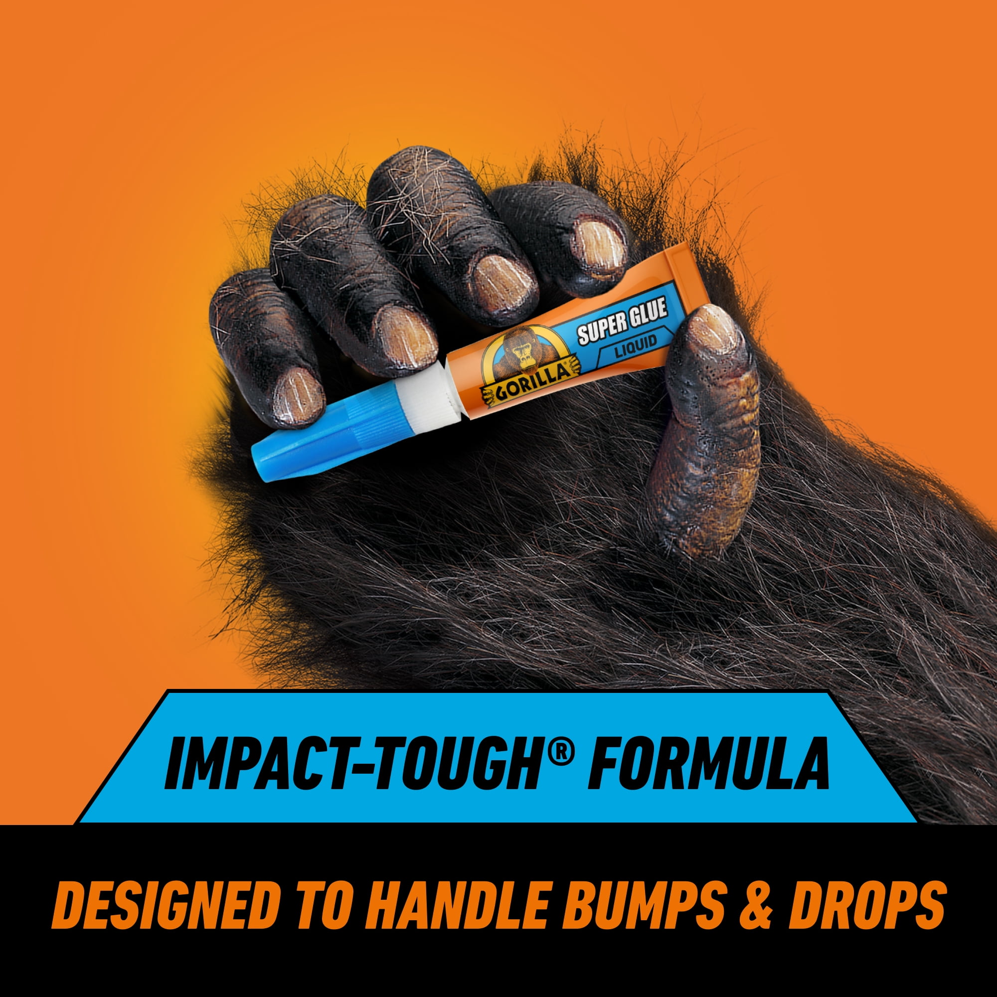 (12 pack) Gorilla Super Glue 3g Tube, Product Net Content Quantity 1