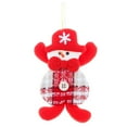 thumbnail image 1 of Mchoice Christmas Ornaments Gift Santa Claus Snowman Rein deer Toy Hang Decorations on Clearance, 1 of 2