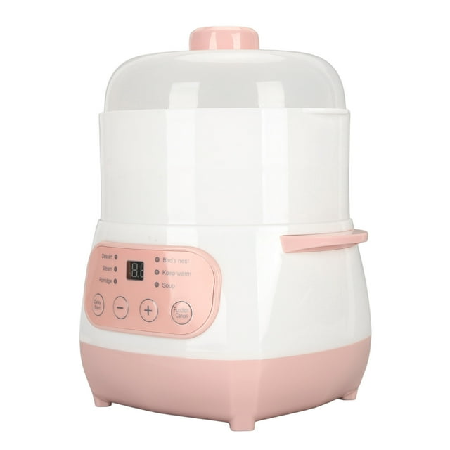 Smart Electric Stew Pot, 1L Capacity, Prevent Dry Burning, 24H Time Appointment, Easy to Clean for Home Kitchen