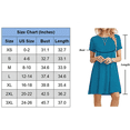 thumbnail image 5 of PPYOUNG Women's Summer Casual T-shirt Dresses Short Sleeve Boho Beach Dress, 5 of 6