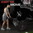 thumbnail image 3 of Syedee Air Bike,Unlimited Air Resistance System and Multi-Function Digital Monitor,  Air Exercise Bike with Adjustable Seat, 3 of 12