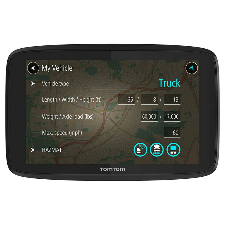 Tomtom TRUCKER 520 Automobile Portable GPS - Mountable, Portable - Walmart.com