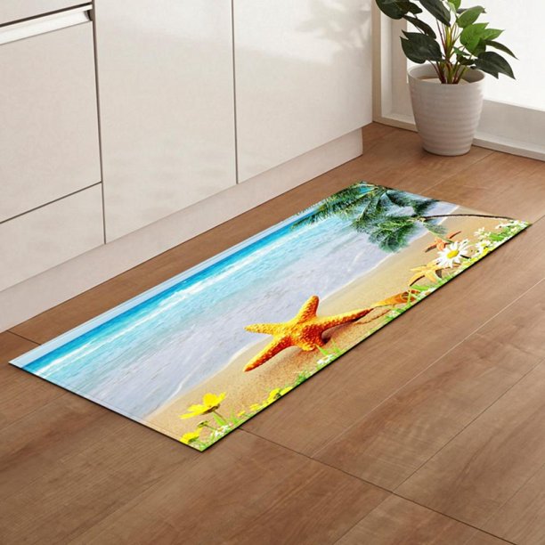 Autmor Artistic Beautiful Anti Fatigue Kitchen Floor Mat Unique Floor Mats Pain Relief