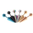 thumbnail image 2 of Del Pendiente de Del Perno Prisionero Del Oído de de material acero Inoxidable de 6 Piezas Yuyangstore Piercing de la oreja Barbell, 2 of 7