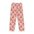 thumbnail image 6 of Balery Smiling Pink Pumpkins print Men's Pajama Pants,Ultra Lightweight Pjs,Lounge Pant-X-Large, 6 of 9