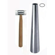 JSP 1.25inch NYLON HEAD HAMMER PLUS 12inch STEEL, OVAL BRACELET MANDREL