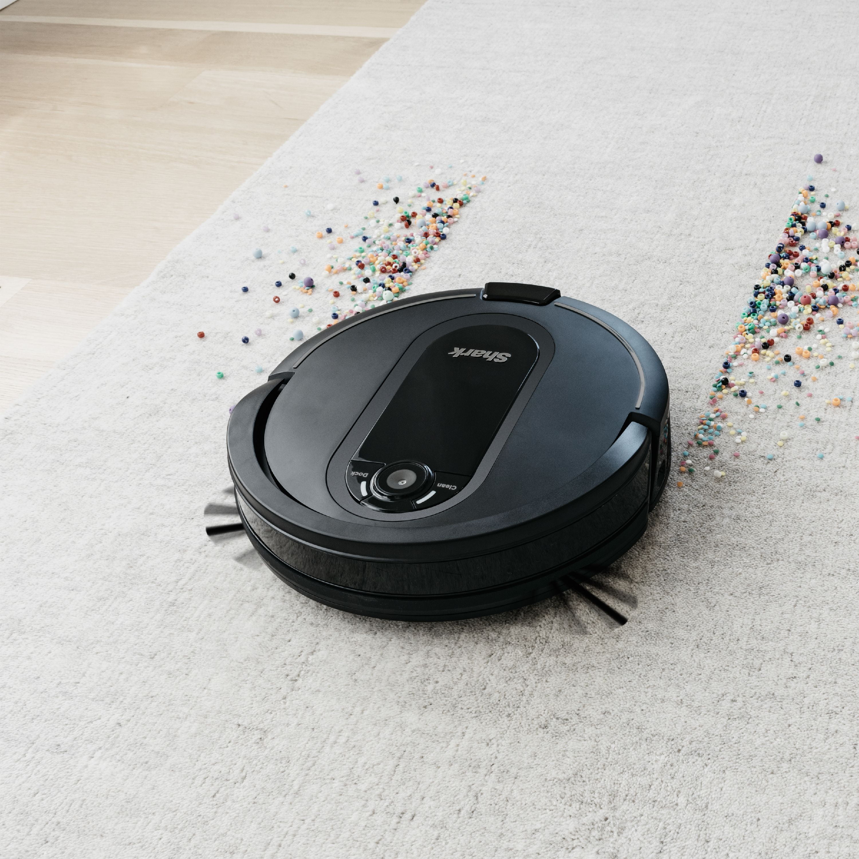 Shark IQ Intelligent Wifi Robot Vacuum Cleaner w/ Self Empty Charger Base, Black