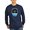 Navy, variant on CafePress - Power Rangers Black Rang Men's Long Sleeve T Shirt - Long Sleeve Dark T-Shirt
