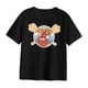 thumbnail image 2 of Camiseta de mujer Tops de manga corta Tops negros con cuello redondo para uso diario deportivo Yuyangstore Camiseta para mujer, 2 of 8